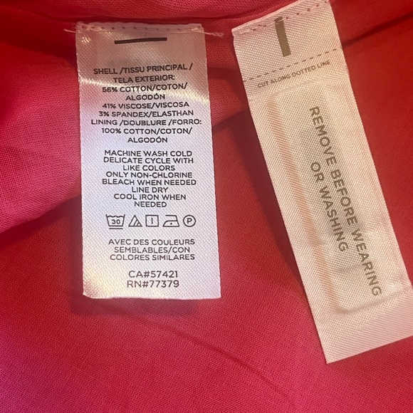 LAST CALL NWT Ann Taylor Barbie Pink Flutter Sleeve Maxi Dress Size 10 - Picture 11 of 11